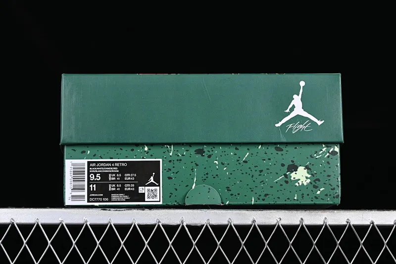 All categories Air Jordan Jordan series basketball shoes Air Jordan 4 Bulbasaur x Jordan Air Jordan 4 Retro AJ4 Jordan 4 Bulbasaur joint model basketball shoes DC7770-106